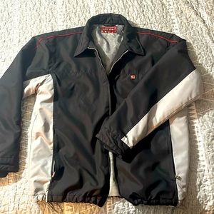 Vintage MEDIUM Quicksilver Jacket. Gray and Black. Perfect Condition